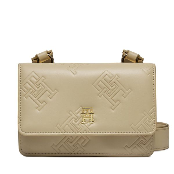 Tommy Hilfiger Torbica Tommy Hilfiger Th Refined Crossover Mono AW0AW15727 White Clay AES
