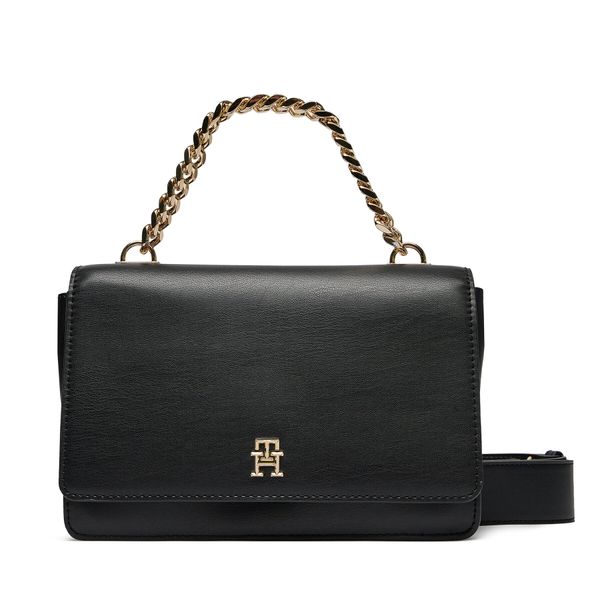 Tommy Hilfiger Torbica Tommy Hilfiger Th Refined Med Crossover AW0AW15725 Black BDS