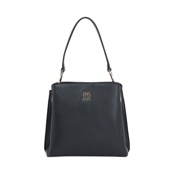 Tommy Hilfiger Torbica Tommy Hilfiger Th Timeless Bucket AW0AW15600 Black BDS