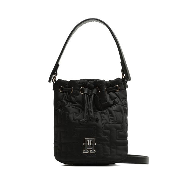 Tommy Hilfiger Torbica Tommy Hilfiger Tj Chic Nylon Bucket AW0AW14864 BDS