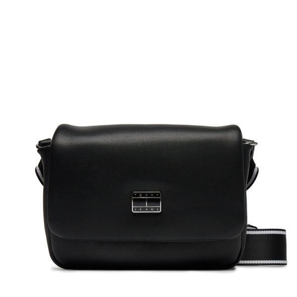 Tommy Jeans Torbica Tommy Jeans Tjw City Girl Small Flap Cross AW0AW15812 Black BDS