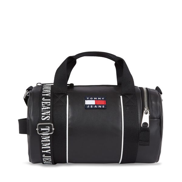 Tommy Jeans Torbica Tommy Jeans Tjw Heritage Barrel Bag AW0AW15431 Black BDS