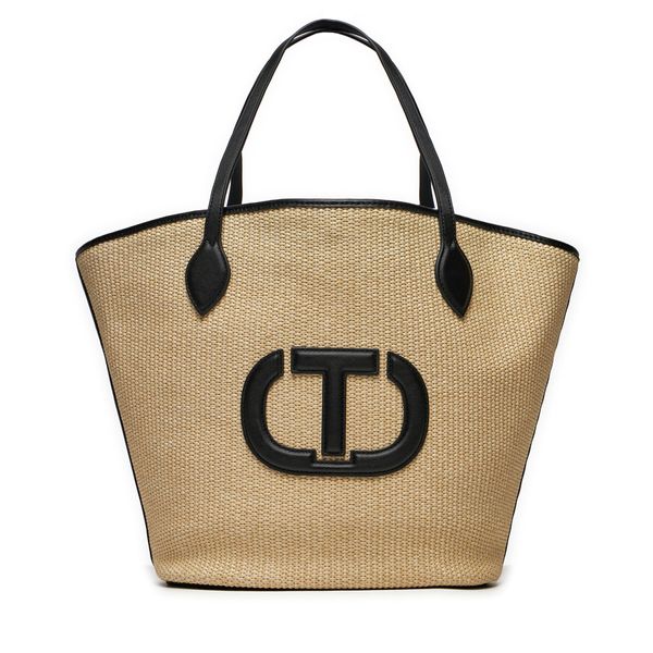 TWINSET Torbica TWINSET 241TD8140 Bic.Paglia/Nero 11491