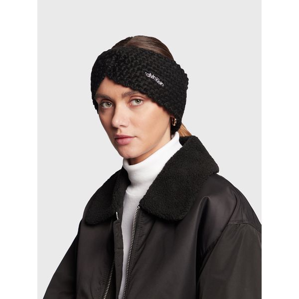 Calvin Klein Traka za glavu Calvin Klein Waffle K60K609968 Black BLK