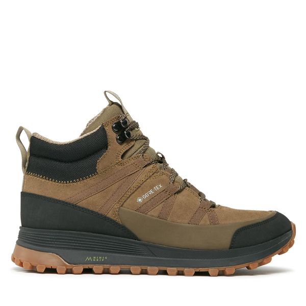 Clarks Trekking Clarks ATLTrekRiseGtx GORE-TEX 261726927 Dark Olive Suede