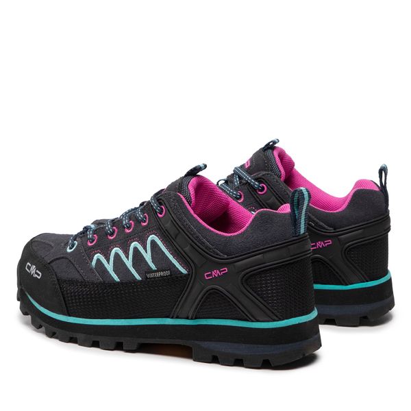 CMP Trekking CMP Moon Low Wmn Trekking Shoe Wp 31Q4786 Antracite/Acqua