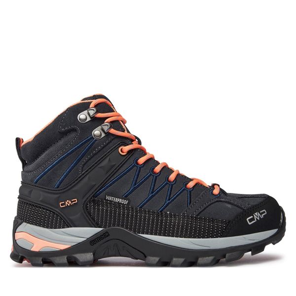 CMP Trekking CMP Rigel Mid Wmn Trekking Shoe Wp 3Q12946 Antracite-Sunrise 65UP