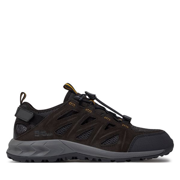 Jack Wolfskin Trekking Jack Wolfskin Woodland 2 Hybrid Low M 4051301 Crna