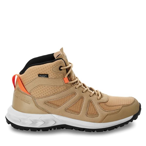 Jack Wolfskin Trekking Jack Wolfskin Woodland 2 Texapore Mid W 4051331 Sandstone
