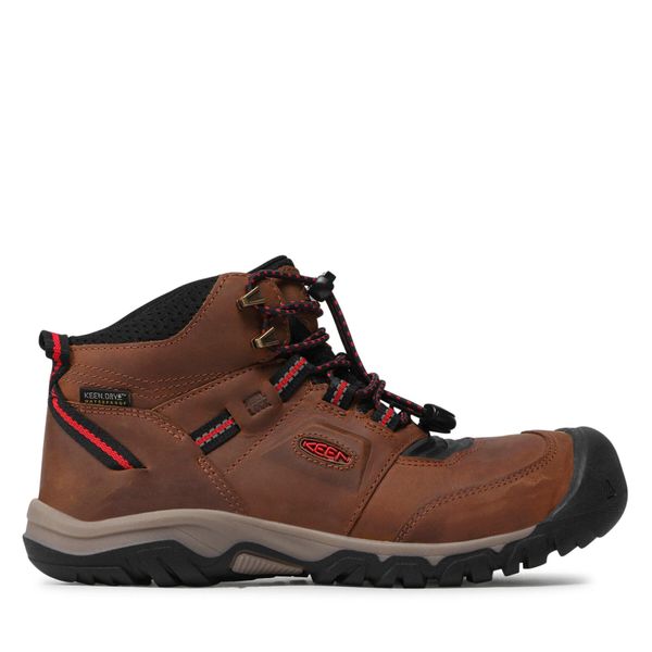 Keen Trekking Keen Ridge Flex Mid Wp 1025585 Bison/Red Carpet