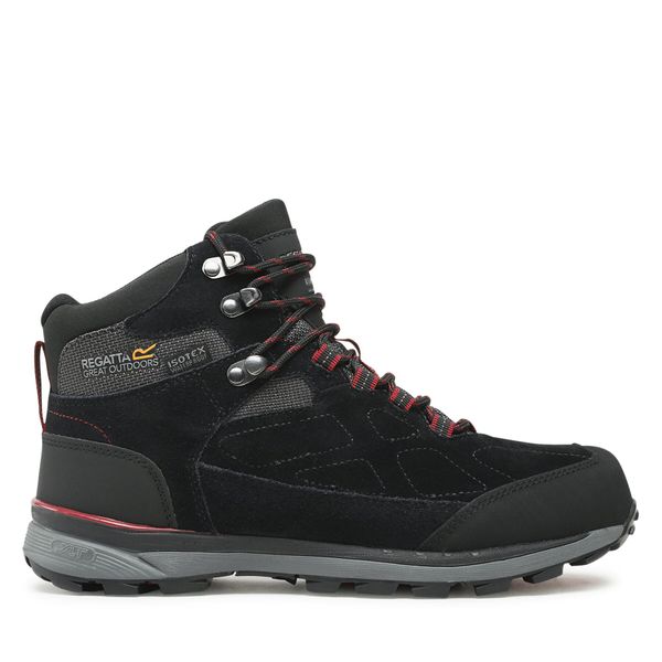 Regatta Trekking Regatta Samaris Suede RMF575 Black/Dark Red