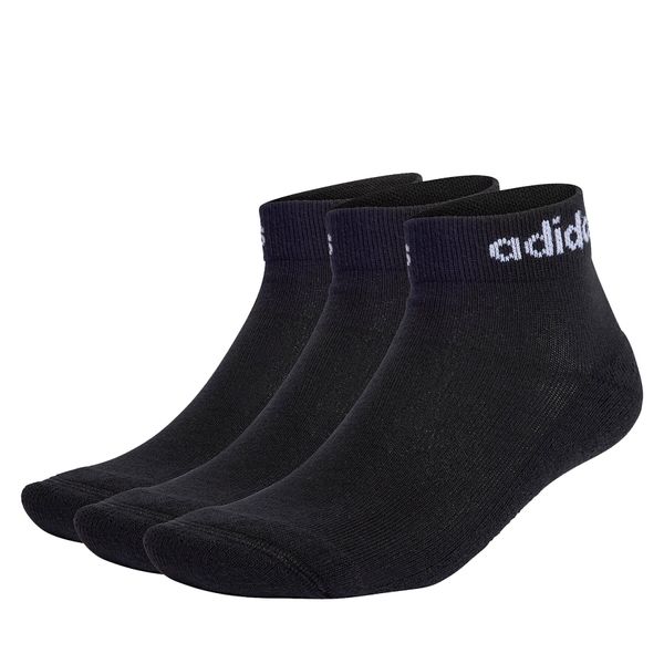 adidas Unisex niske čarape adidas Linear Ankle Socks Cushioned Socks 3 Pairs IC1303 black/white
