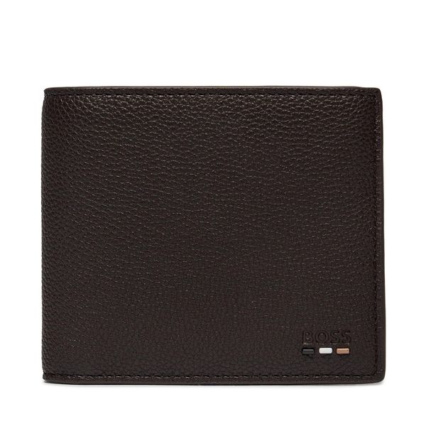 Boss Veliki muški novčanik Boss Ray 4 Cc Coin 50491962 Darkbrown 201
