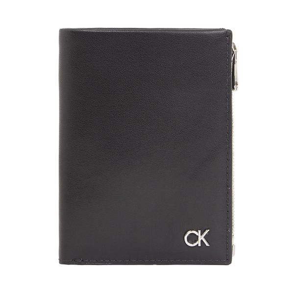 Calvin Klein Veliki muški novčanik Calvin Klein Metal Ck K50K511688 Ck Black BEH