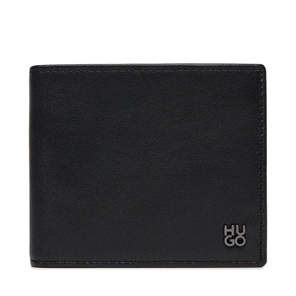 Hugo Veliki muški novčanik Hugo Stck 4 50511315 Black 001