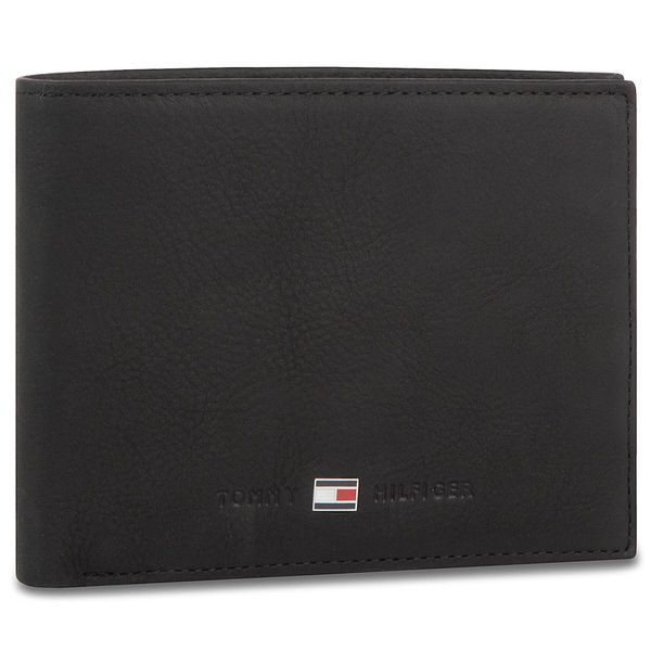 Tommy Hilfiger Veliki muški novčanik Tommy Hilfiger Johnson Cc And Coin Pocket AM0AM82565/AM0AM00659 Black 002