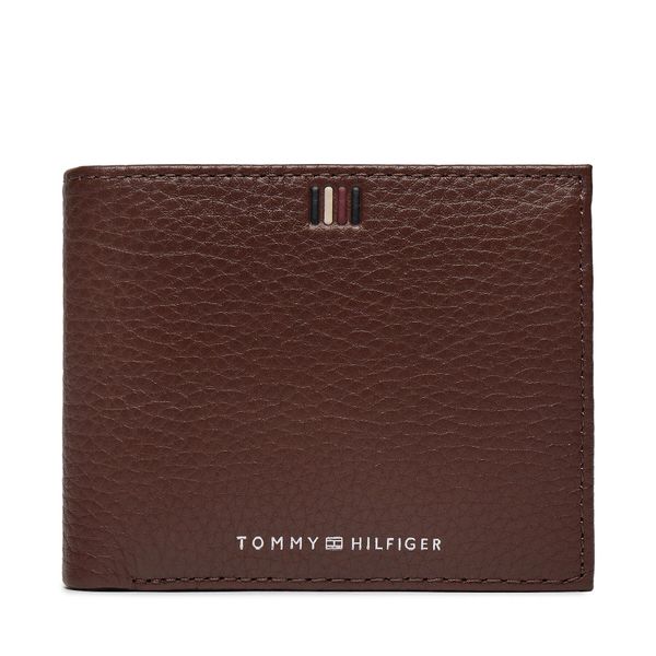 Tommy Hilfiger Veliki muški novčanik Tommy Hilfiger Th Central Cc And Coin Dark Chestnut GT8