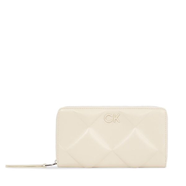 Calvin Klein Veliki ženski novčanik Calvin Klein Quilt K60K611782 Stoney Beige PEA