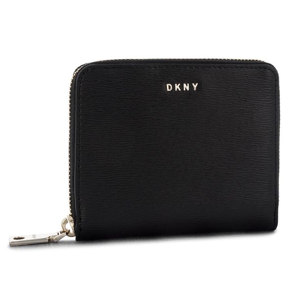 DKNY Veliki ženski novčanik DKNY Bryant Sm Zip Around R8313656 Blk/Gold BGD