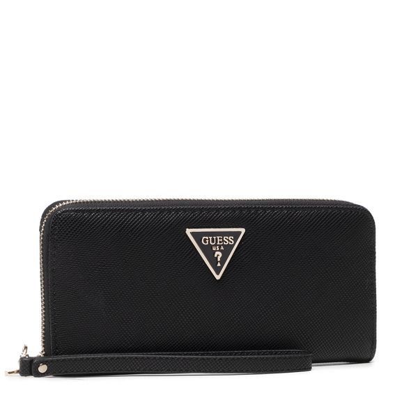 Guess Veliki ženski novčanik Guess Laurel Slg Large Zip Around SWZG85 00460 BLA