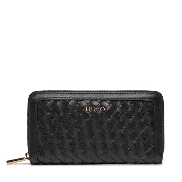 Liu Jo Veliki ženski novčanik Liu Jo Ecs Cl Zip Around AA4161 E0513 Nero 22222