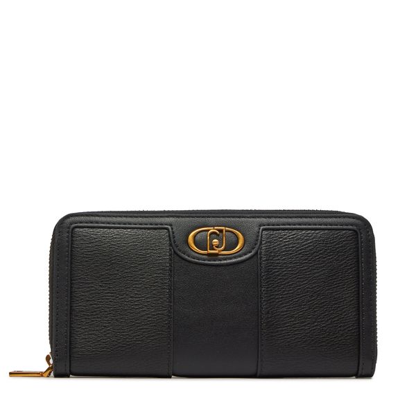 Liu Jo Veliki ženski novčanik Liu Jo Ecs Xl Zip Around AA4033 E0031 Nero 22222