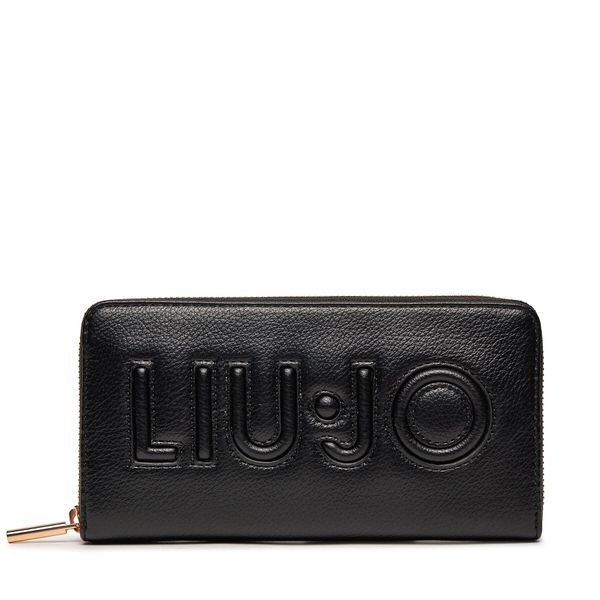 Liu Jo Veliki ženski novčanik Liu Jo Ecs Xl Zip Around AA4252 E0033 Nero 22222