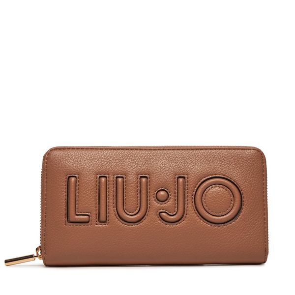 Liu Jo Veliki ženski novčanik Liu Jo Ecs Xl Zip Around AA4252 E0033 Teddy X0534