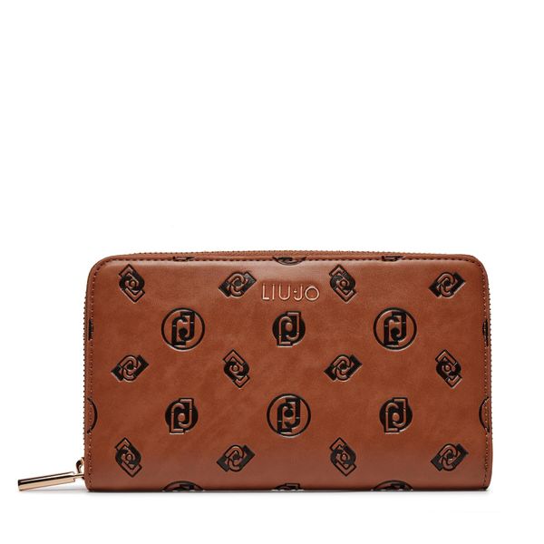 Liu Jo Veliki ženski novčanik Liu Jo Xl Zip Around AA4241 E0037 Deer X0282