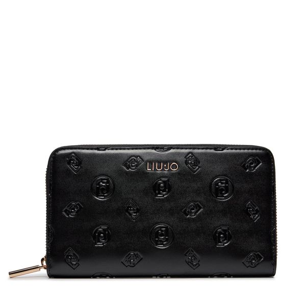 Liu Jo Veliki ženski novčanik Liu Jo Xl Zip Around AA4241 E0037 Nero 22222