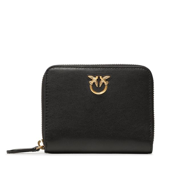Pinko Veliki ženski novčanik Pinko Taylor Zip Around . 100249 A0F1 Nero/Antique Gold Z99Q