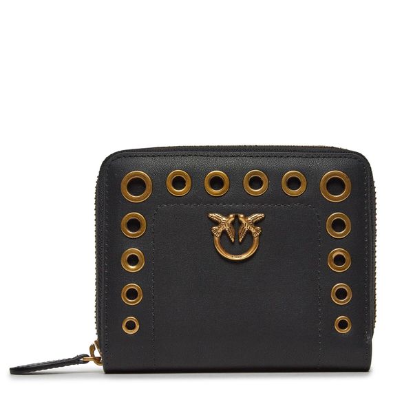 Pinko Veliki ženski novčanik Pinko Taylor Zip Around AI 23-24 PCPL 100249 A17M Black Z99Q