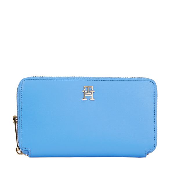 Tommy Hilfiger Veliki ženski novčanik Tommy Hilfiger Iconic Tommy Large Za AW0AW16009 Blue Spell C30