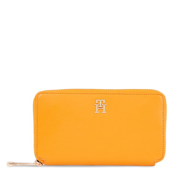 Tommy Hilfiger Veliki ženski novčanik Tommy Hilfiger Iconic Tommy Large Za AW0AW16009 Rich Ochre SG3