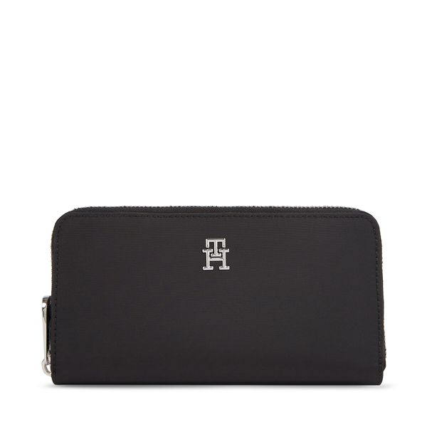 Tommy Hilfiger Veliki ženski novčanik Tommy Hilfiger Poppy Th Large Za AW0AW15642 Black BDS