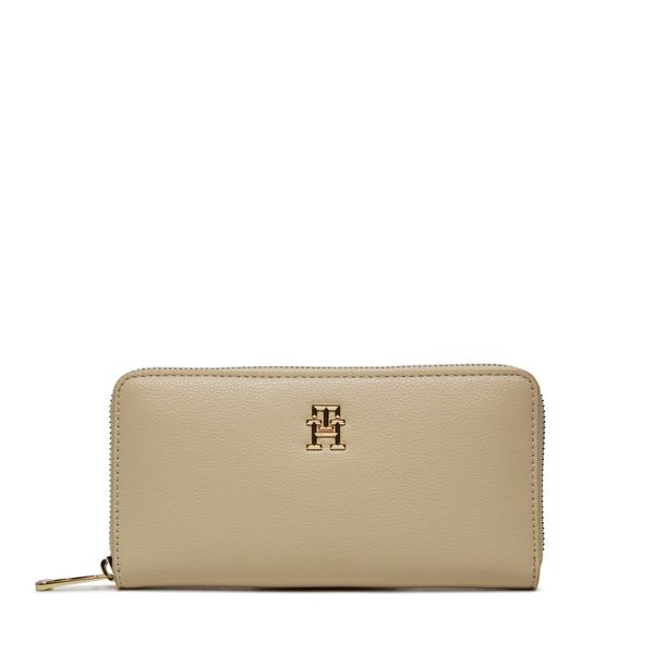 Tommy Hilfiger Veliki ženski novčanik Tommy Hilfiger Th Essential Sc Large Za AW0AW16093 White Clay AES