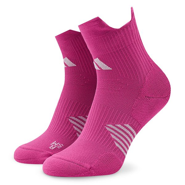adidas Visoke unisex čarape adidas Supernova Quarter IC1229 Lucid Fuchsia/White