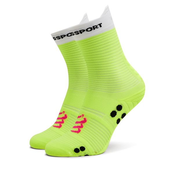 Compressport Visoke unisex čarape Compressport Pro Racing V4.0 Run High XU00046B Žuta