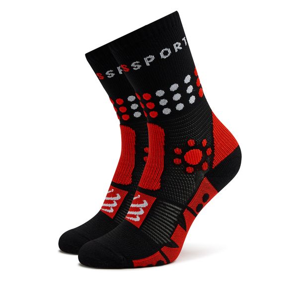 Compressport Visoke unisex čarape Compressport Trekking SCRU2009017 Crna