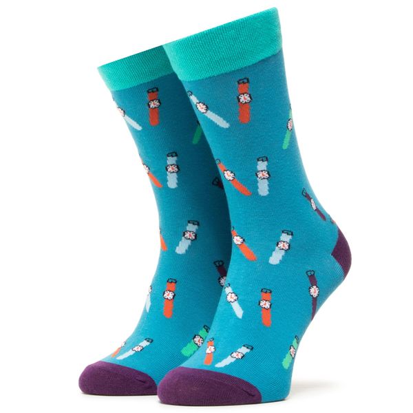 Dots Socks Visoke unisex čarape Dots Socks DTS-SX-408-G Plava