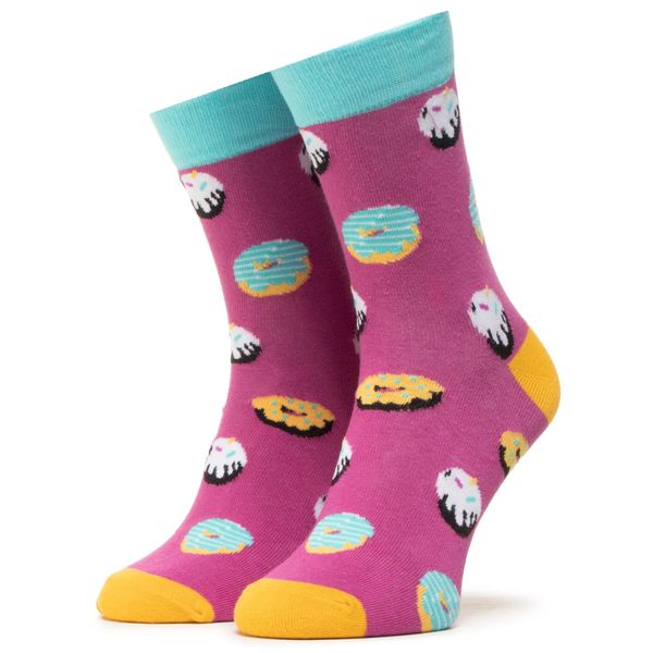 Dots Socks Visoke unisex čarape Dots Socks DTS-SX-420-F Ljubičasta
