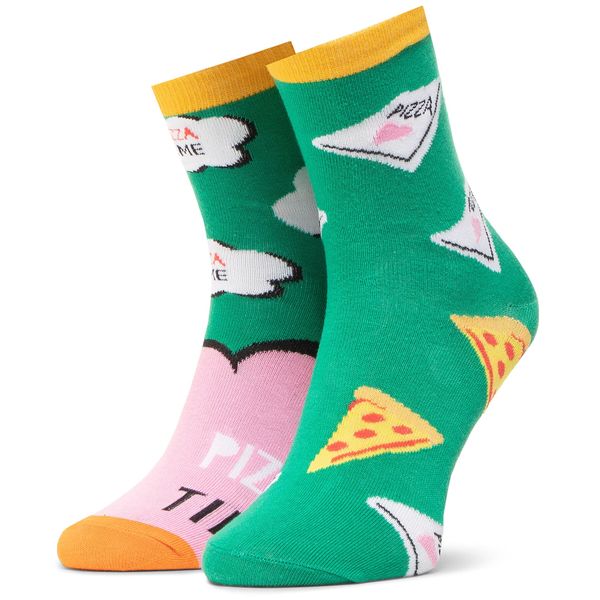 Dots Socks Visoke unisex čarape Dots Socks DTS-SX-445-Z Zelena