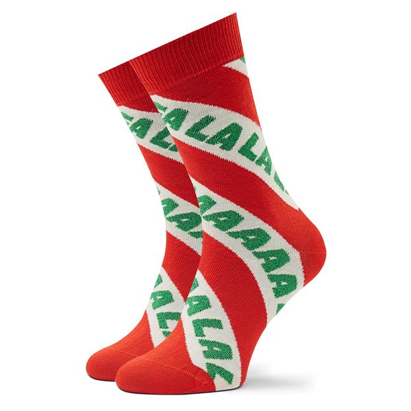 Happy Socks Visoke unisex čarape Happy Socks FAL01-4300 Crvena