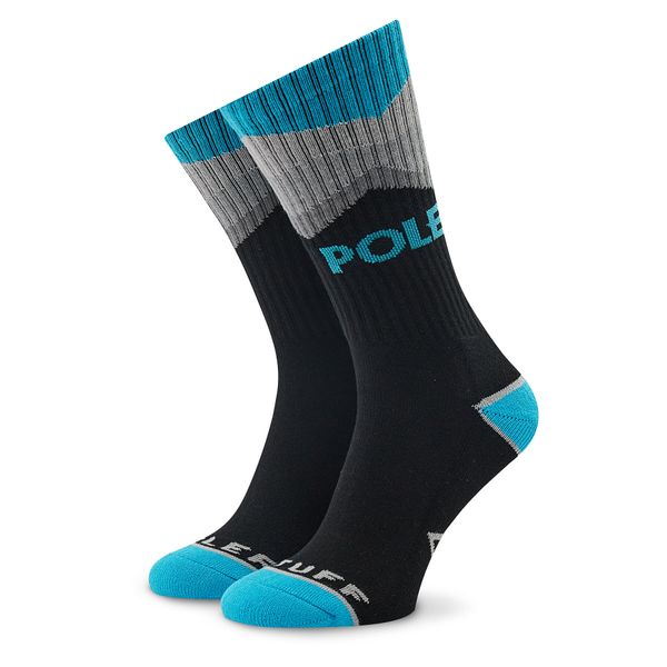Poler Visoke unisex čarape Poler Mountain 223ACUSK02 Black