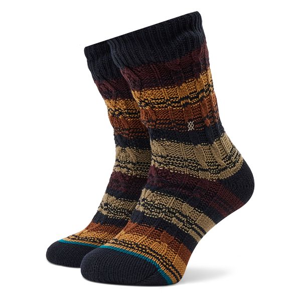 Stance Visoke unisex čarape Stance Toasted A549D21TOA Burgundy
