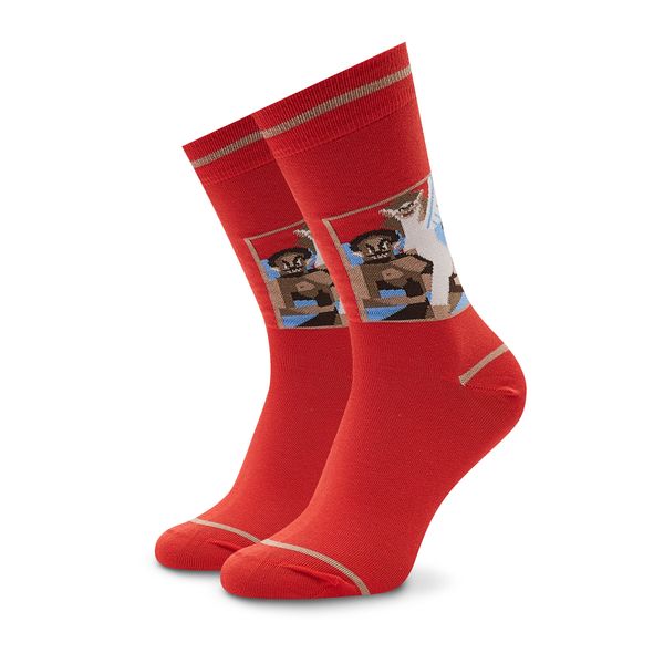 Stereo Socks Visoke unisex čarape Stereo Socks Wet Nightmare Crvena