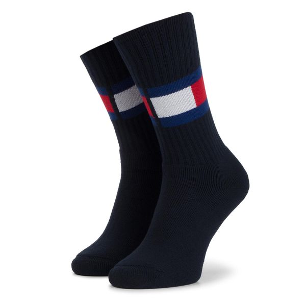 Tommy Hilfiger Visoke unisex čarape Tommy Hilfiger 481985001 Dark Navy 322