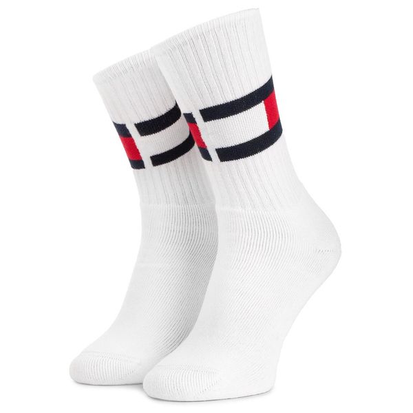 Tommy Hilfiger Visoke unisex čarape Tommy Hilfiger 481985001 White 300