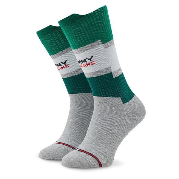 Tommy Jeans Visoke unisex čarape Tommy Jeans 701220283 Green 002