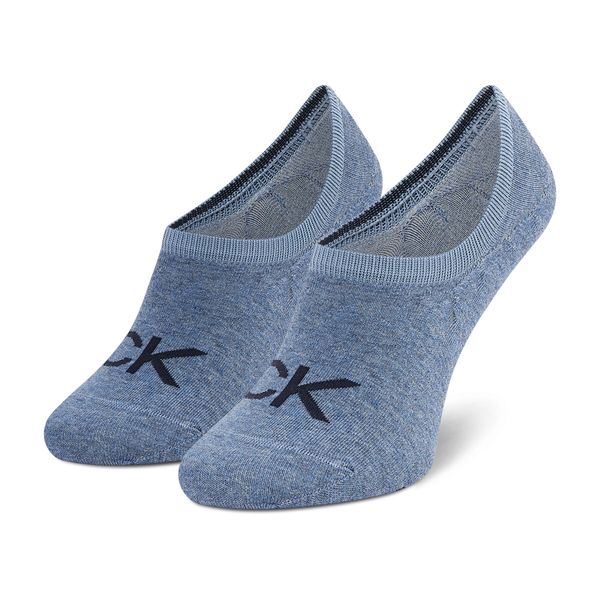 Calvin Klein Ženske niske čarape Calvin Klein 701218773 Denim Melange 004